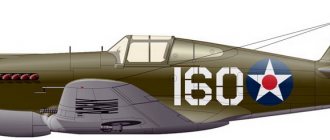 ​Curtiss P-40B Warhawk из состава 47-й истребительной эскадрильи USAAF, на котором 7 декабря 1941 года вёл воздушные бои над Перл-Харбором 2-й лейтенант Джордж Уэлч (рисунок автора) - Двое над Перл-Харбором | Warspot.ru