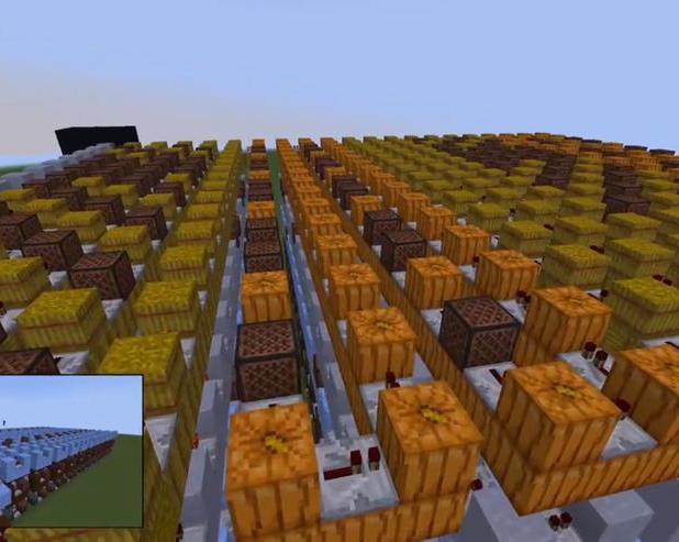 Фанат Minecraft создал хитроумное приспособление, которое играет мелодию из GTA San Andreas