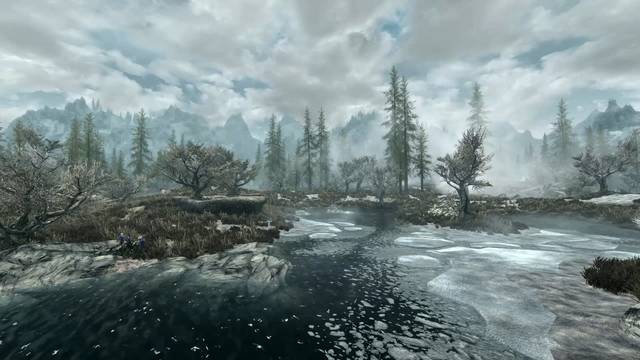 изображение природы в игре Skyrim