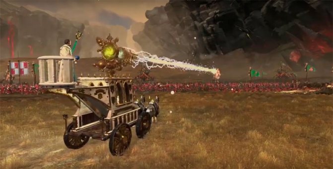 Лазерные орудия Total War: Warhammer