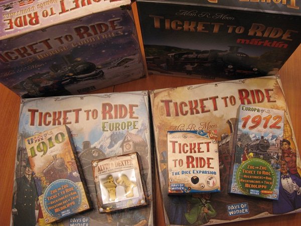 Серия игр Ticket to Ride