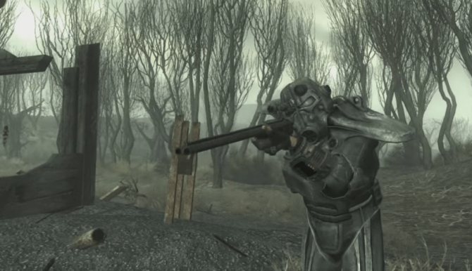 Все оружие в Fallout 3